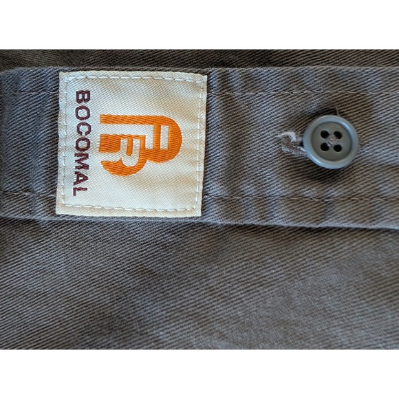 BOCOMAL FR Flame Resistant Work‎ Shirt Gray NFPA 2112 CAT2 Long Sleeve Utility - Picture 5 of 8